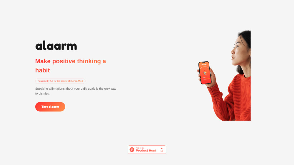 AI Alarm App