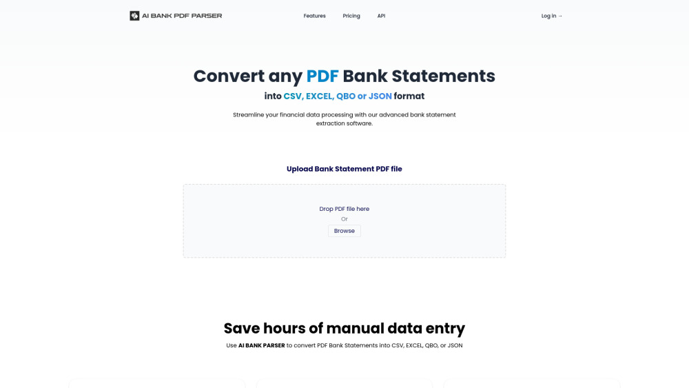 AI Bank Parser