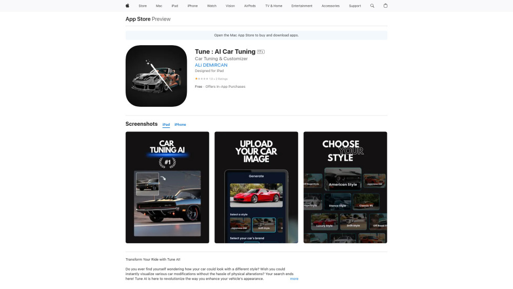 AI Car Tuning