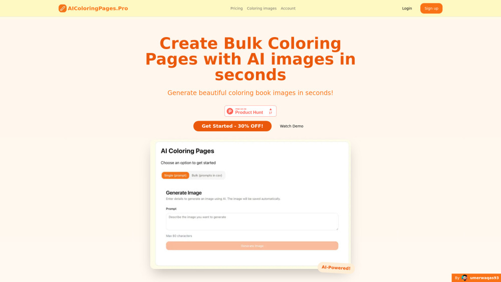 AI Coloring Pages