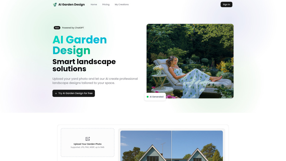 AI Garden Design