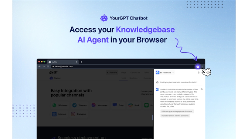 AI Knowledgebase Agent - Chrome Extension