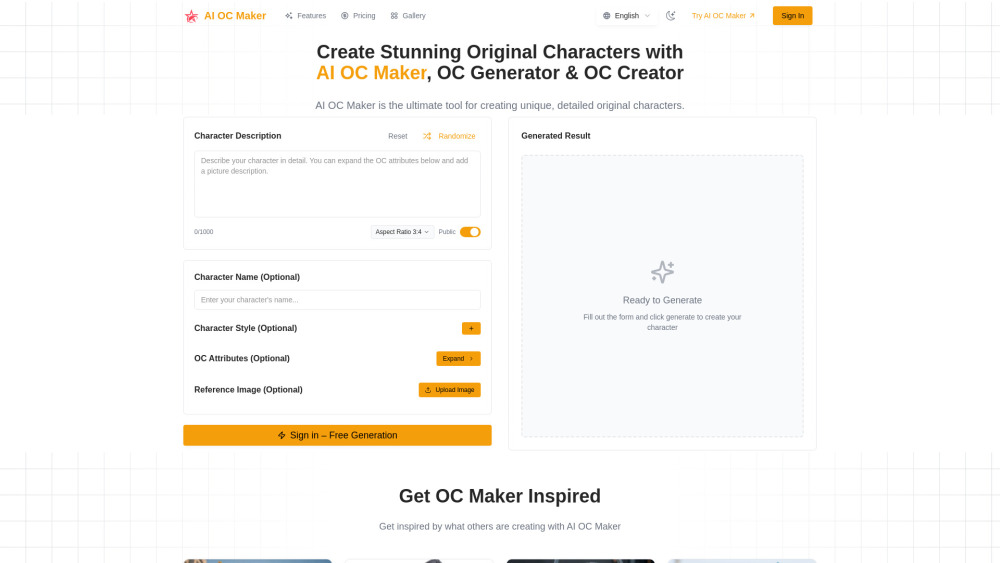 AI OC Maker
