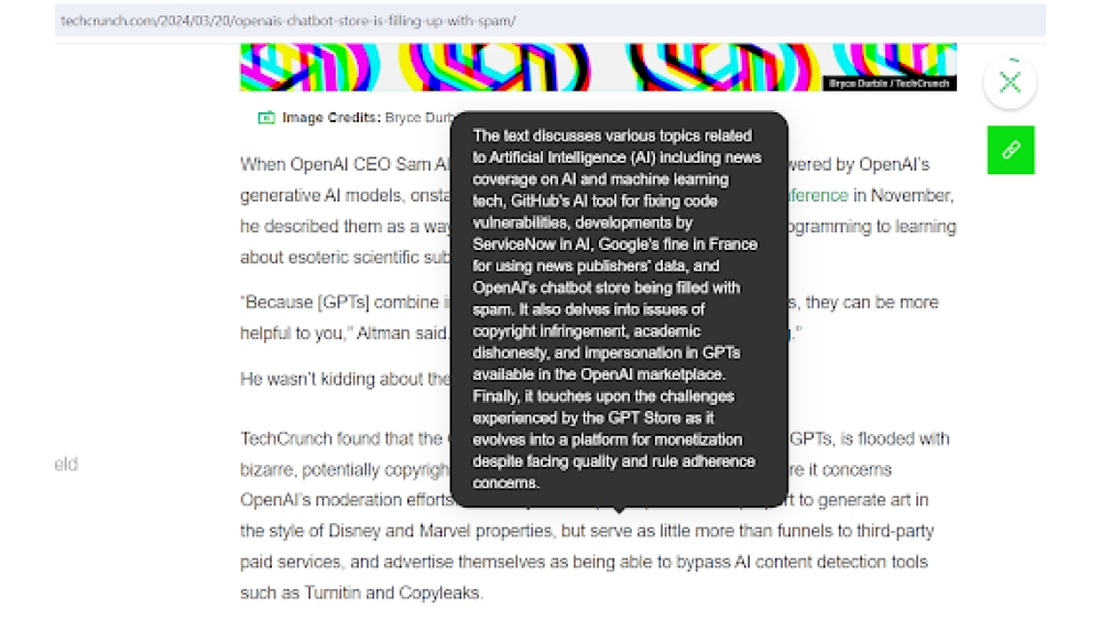 AI Summary Pro - Chrome Extension