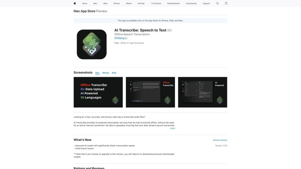 AI Transcribe: Speech to Text