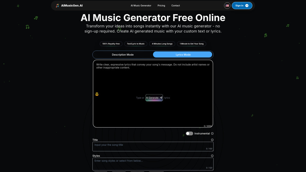 AIMusicGen.ai