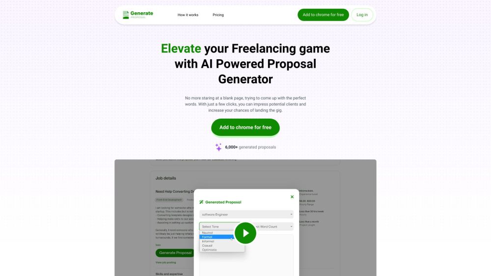 AI-Powered Proposal Generator