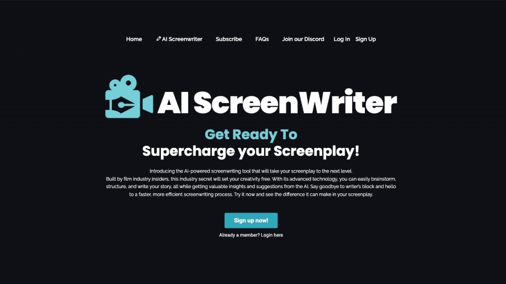 AIScreenwriter