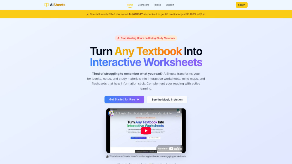 AISheets.study