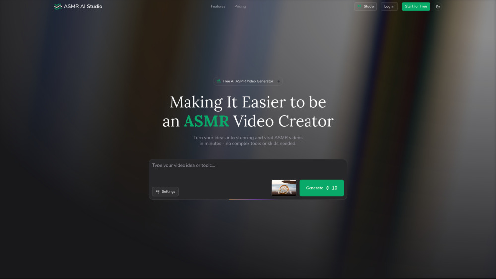 ASMR AI Studio