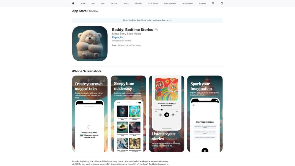 Beddy: Bedtime Stories
