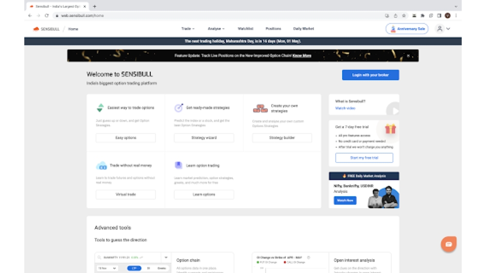 Better Sensibull - Chrome Extension