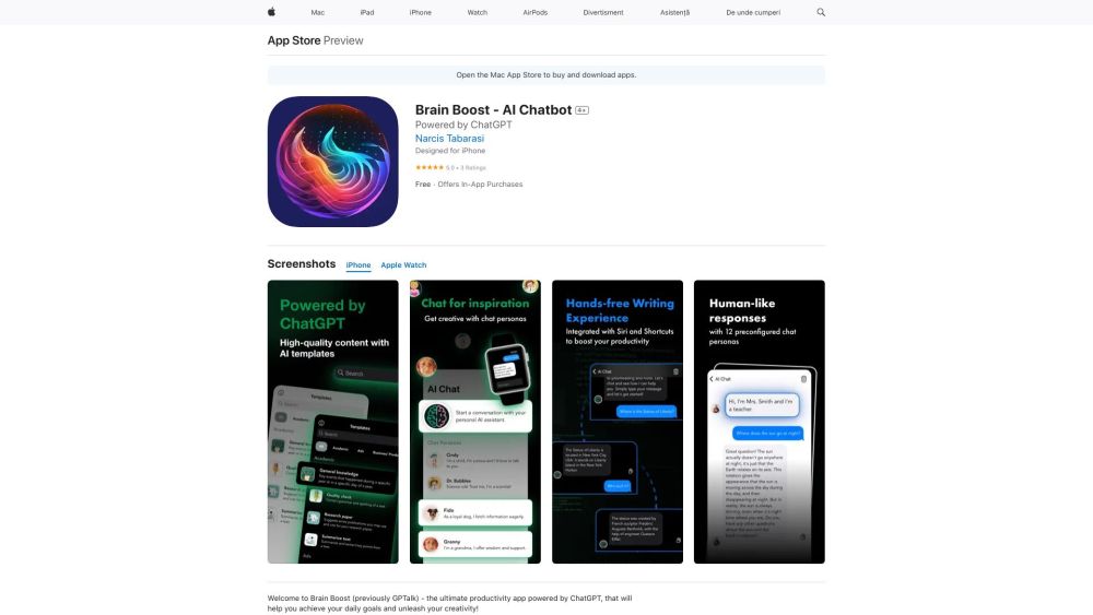 Brain Boost - AI Chatbot