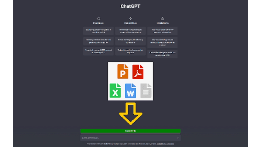 ChatGPT File Upload Tool - Chrome Extension