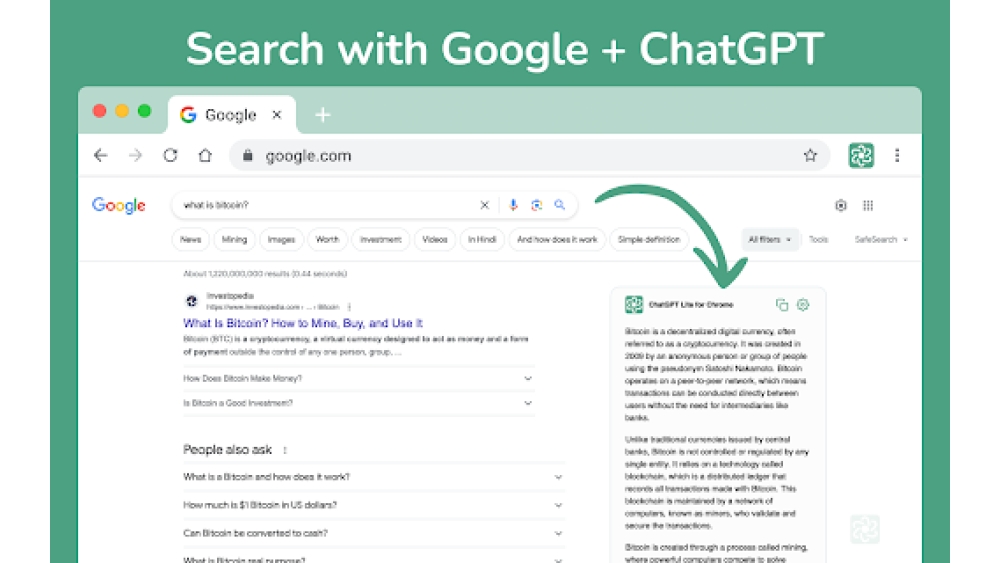 ChatGPT Lite - Chrome Extension