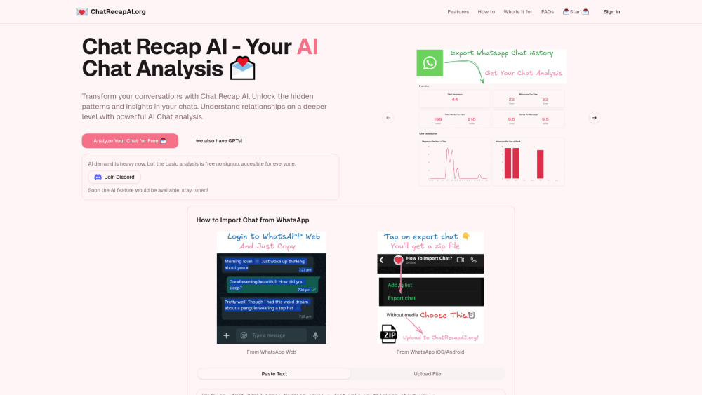 ChatRecap AI