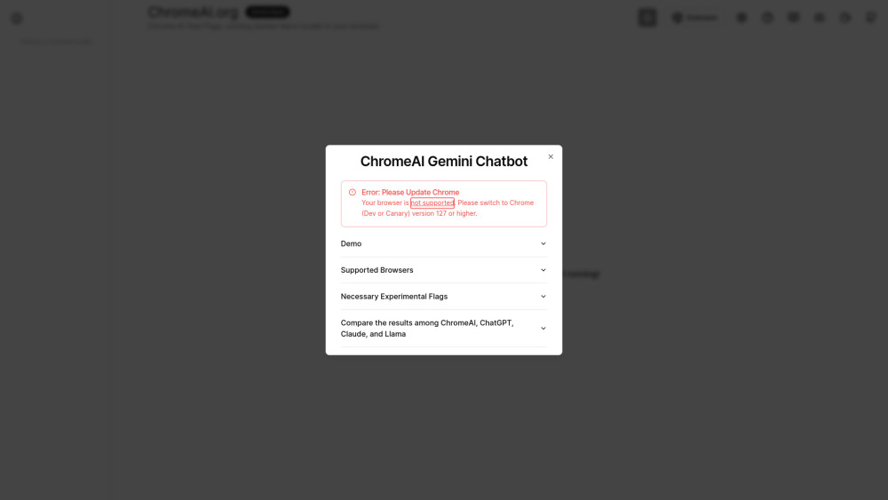 Chrome Built-In AI Gemini Nano Test Page