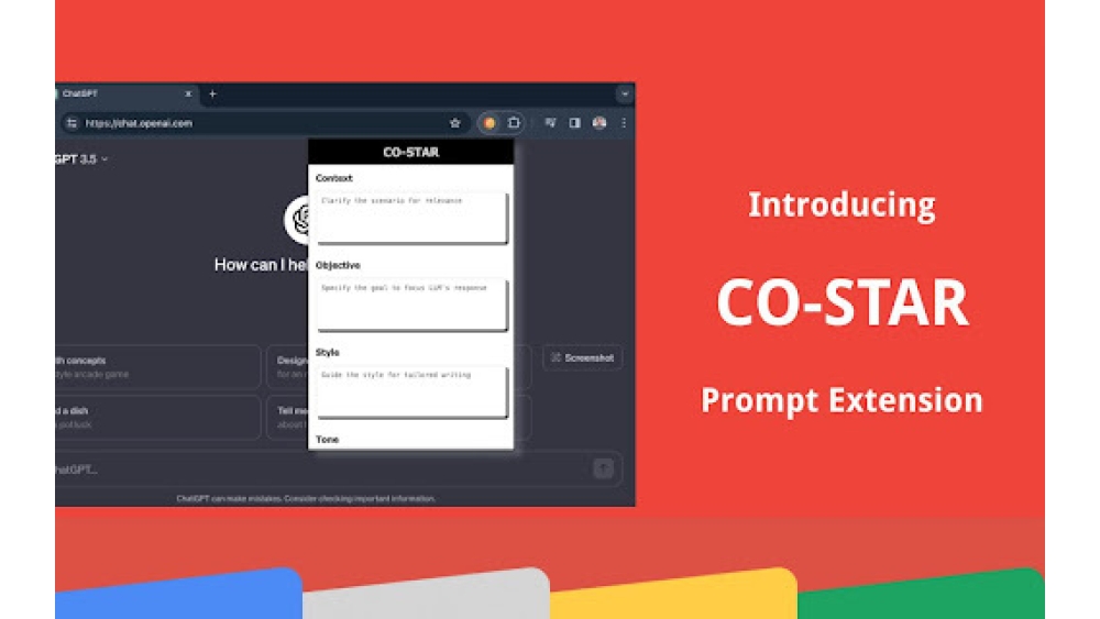 CO-STAR Prompt Generator - Chrome Extension