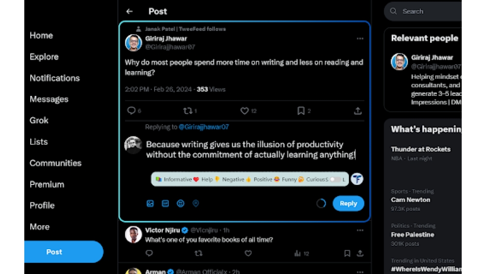 Craft Perfect Tweet Replies & DM with GPT-4 AI - Chrome Extensio
