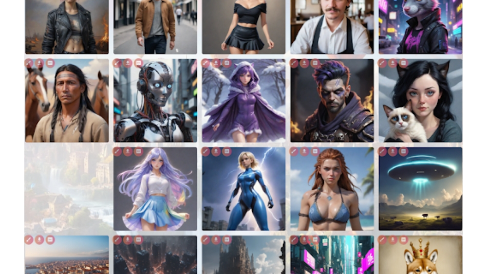 Create Beautiful AI Art and Search AI Community Art - Chrome Ext