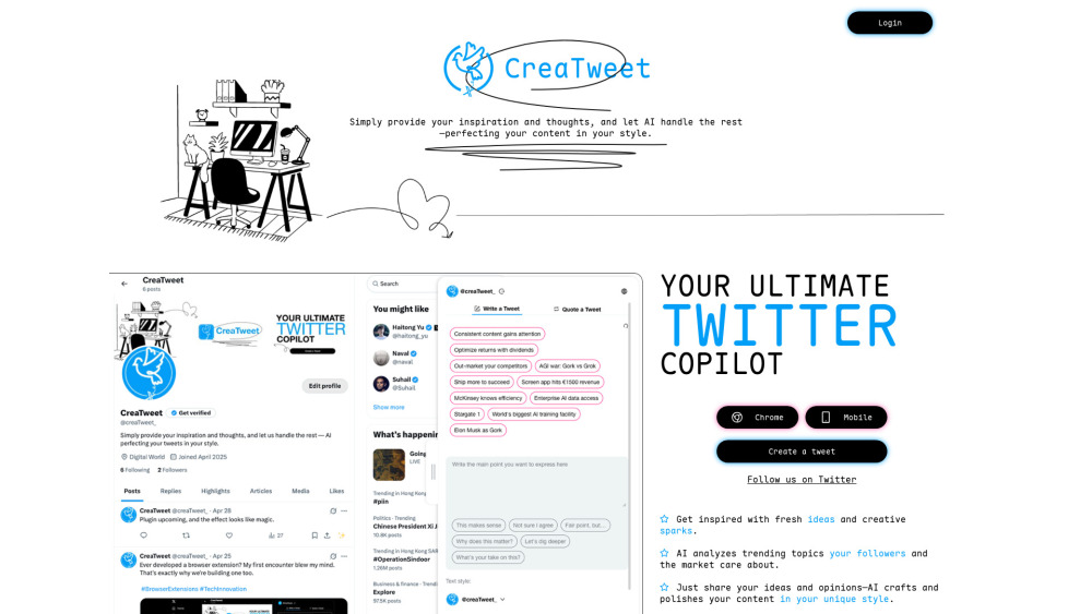 CreaTweet