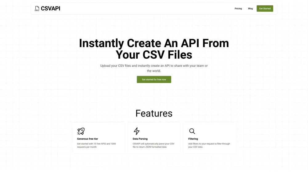 CSVAPI