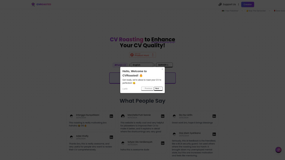 CV Roasted