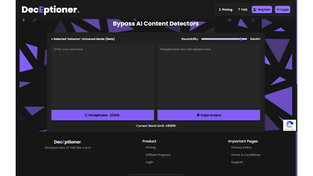 'DecEptioner''s Chrome Extension - Chrome Extension'