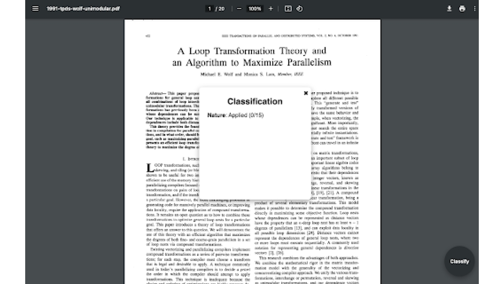 DeClassIFY - Chrome Extension