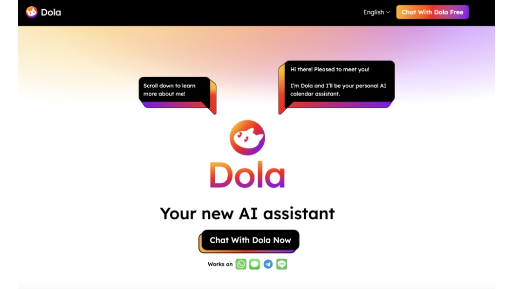 Dola - AI Calendar Assistant