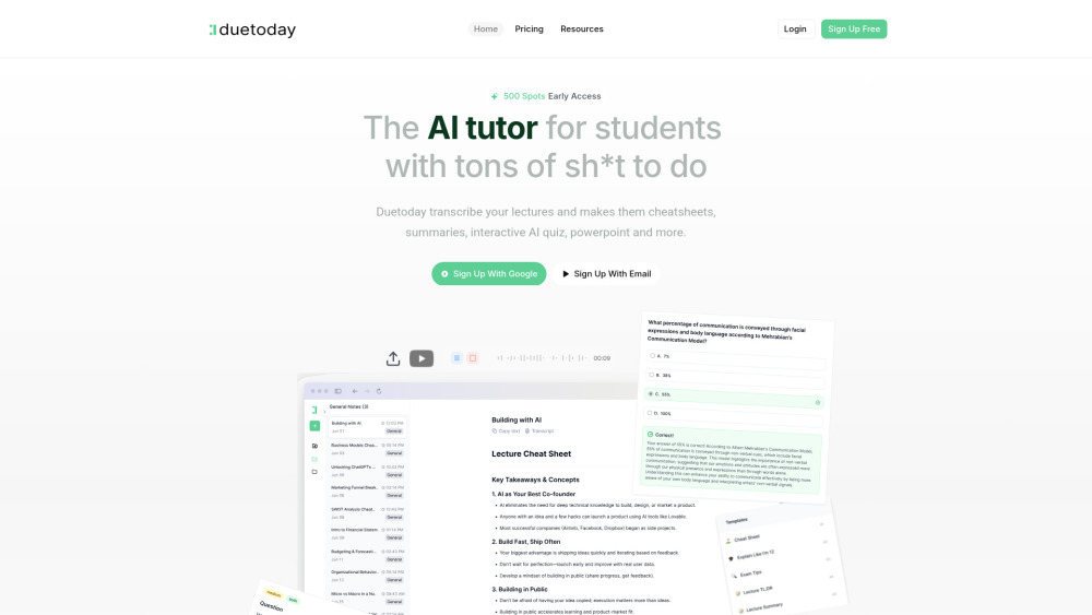 Duetoday