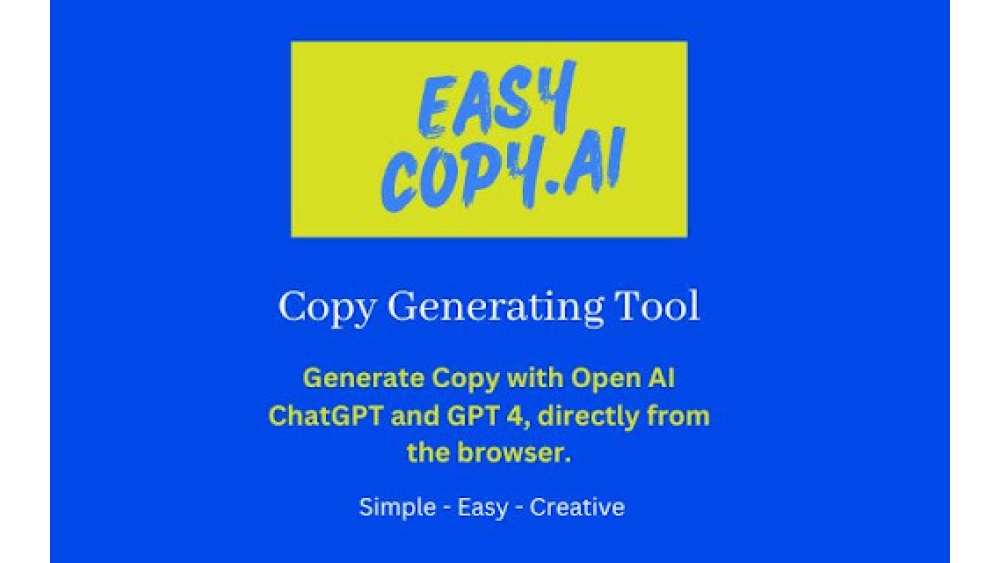 EasyCopy.ai - Chrome Extension