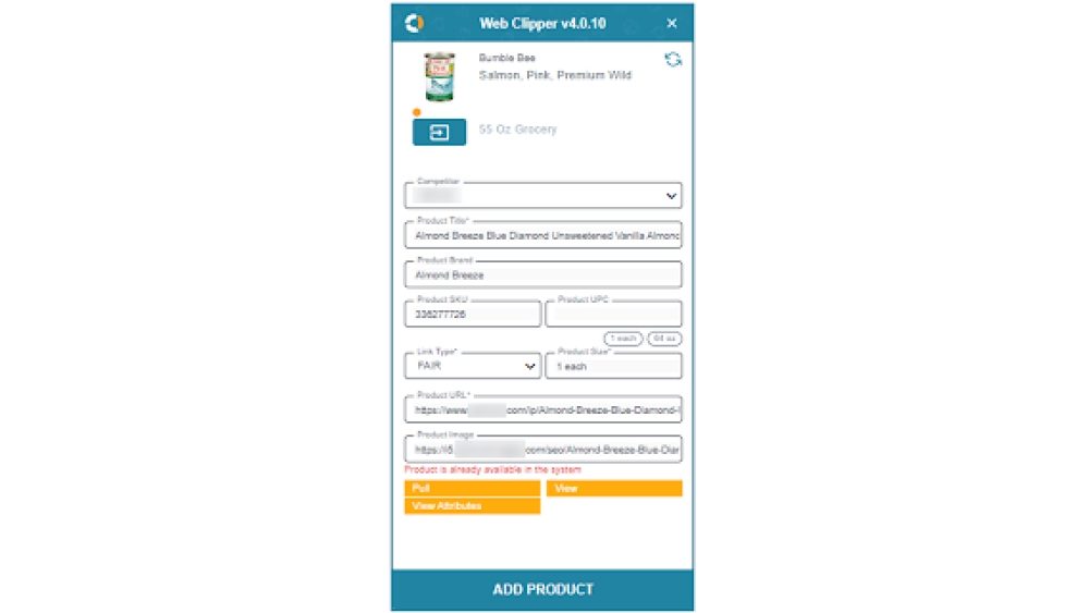 Engage3 Competitive Intelligence Management (CIM) - Chrome Exten