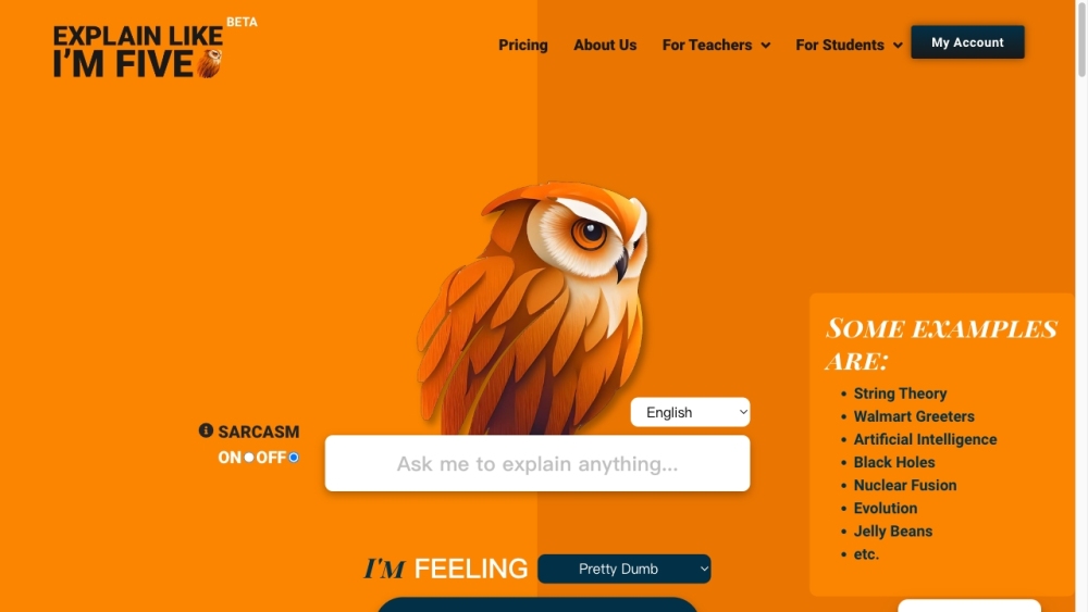 'Explain Like I''m Five (ELI5)'