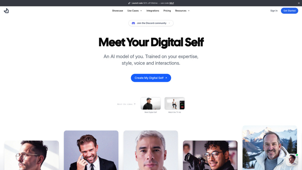 Fiction Digital Self AI Platform