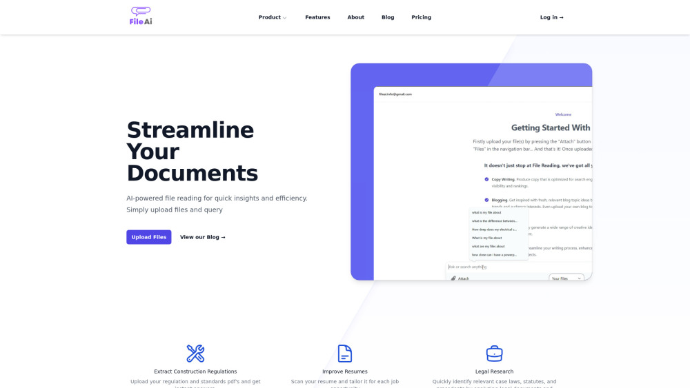 File AI