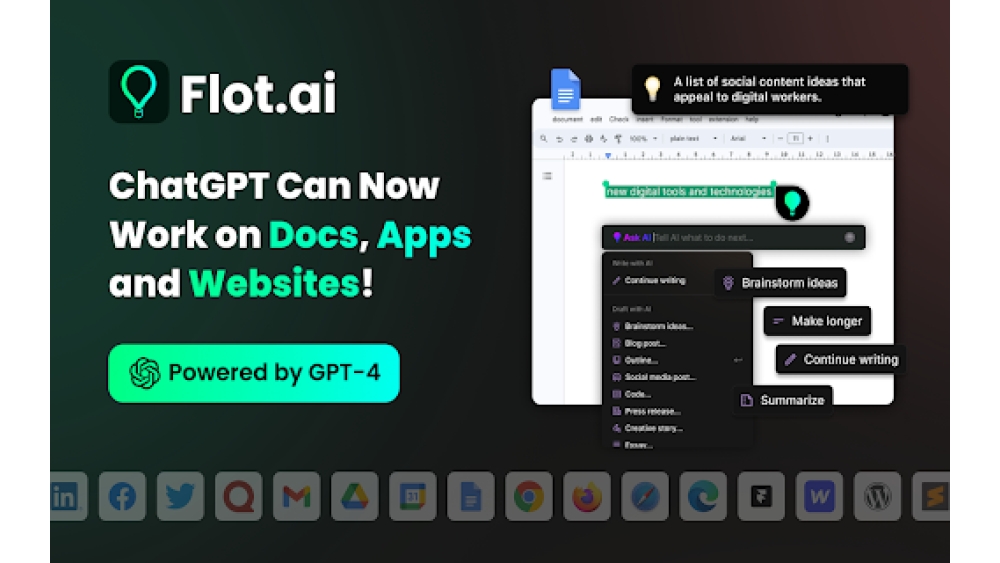 Flot.ai - Chrome Extension