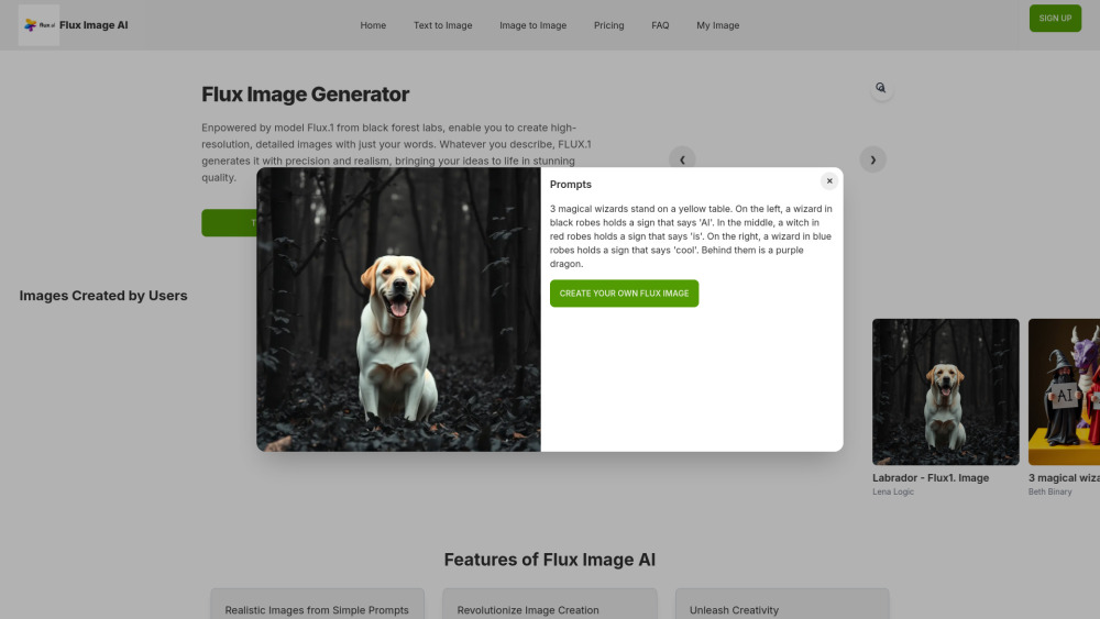 Flux Image AI Generator