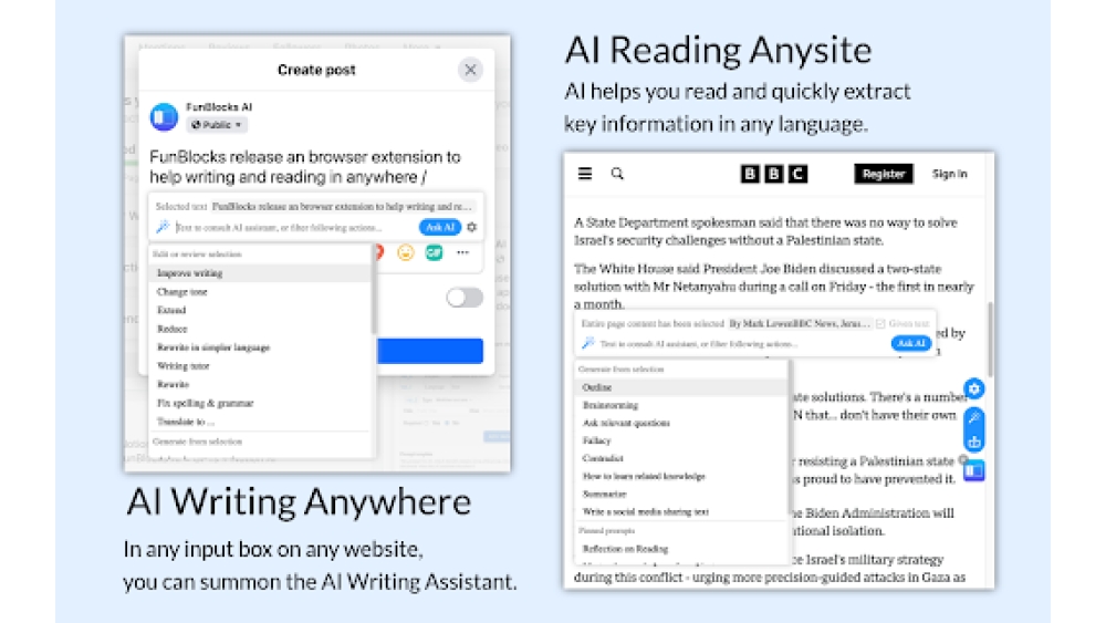 FunBlocks AI - Chrome Extension