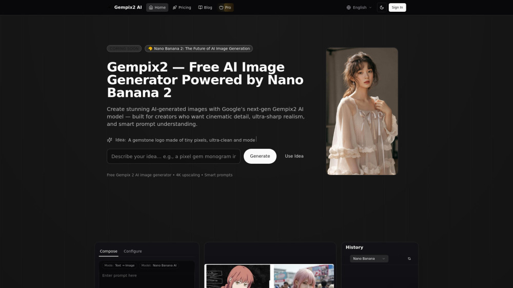 Gempix 2 AI Image Generator