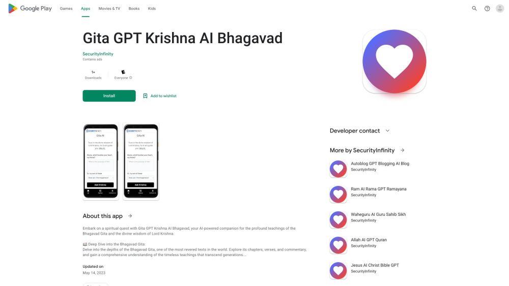 Gita GPT Krishna AI Bhagavad