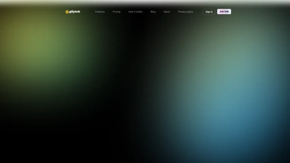 Gliytch AI Studio