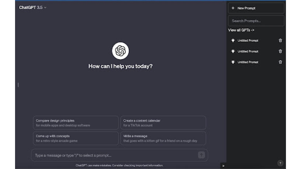 'GPT''s Prompt - Chrome Extension'