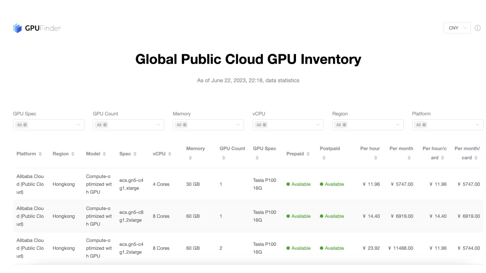 GPU Finder