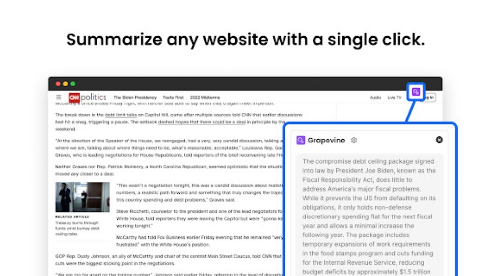 Grapevine - Chrome Extension