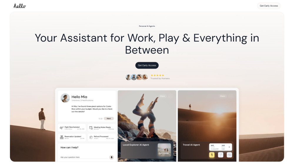Hello - Personal AI Agents