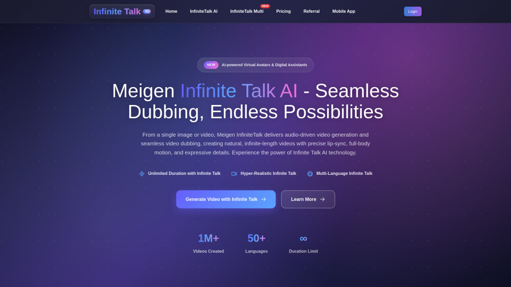 InfiniteTalk AI