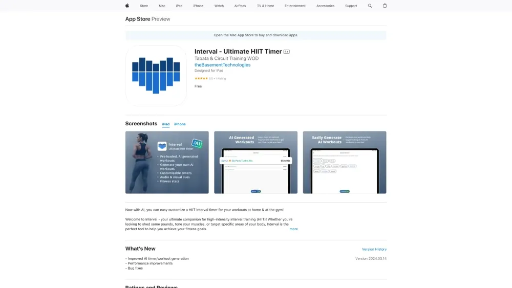 Interval - Ultimate HIIT Timer