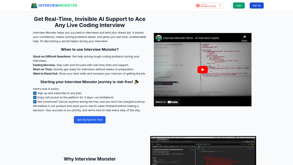 Interview Monster