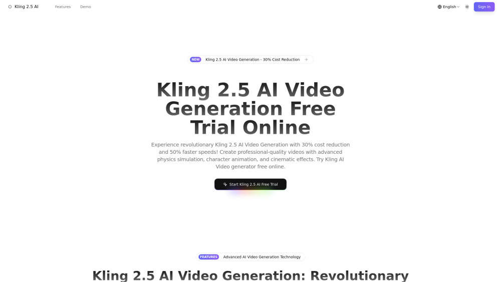 Kling 2.5